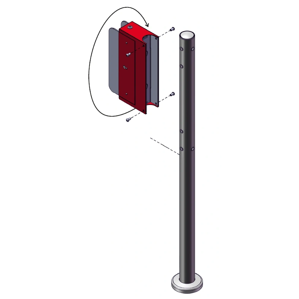 Антипаника с электромагнитной разблокировкой-4